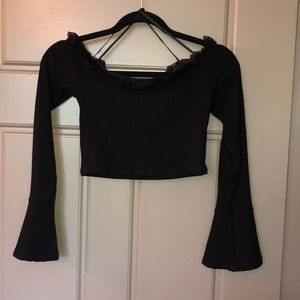 Off the shoulder shirt
